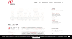 Desktop Screenshot of hl7.at