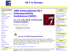 Tablet Screenshot of hl7.eu